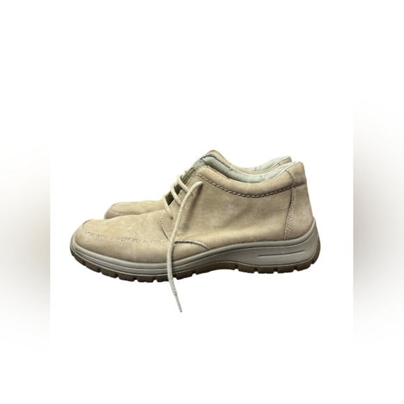 Rieker Tan Shoe Suede Mens Size 43 EUC Sand Color - Picture 3 of 9